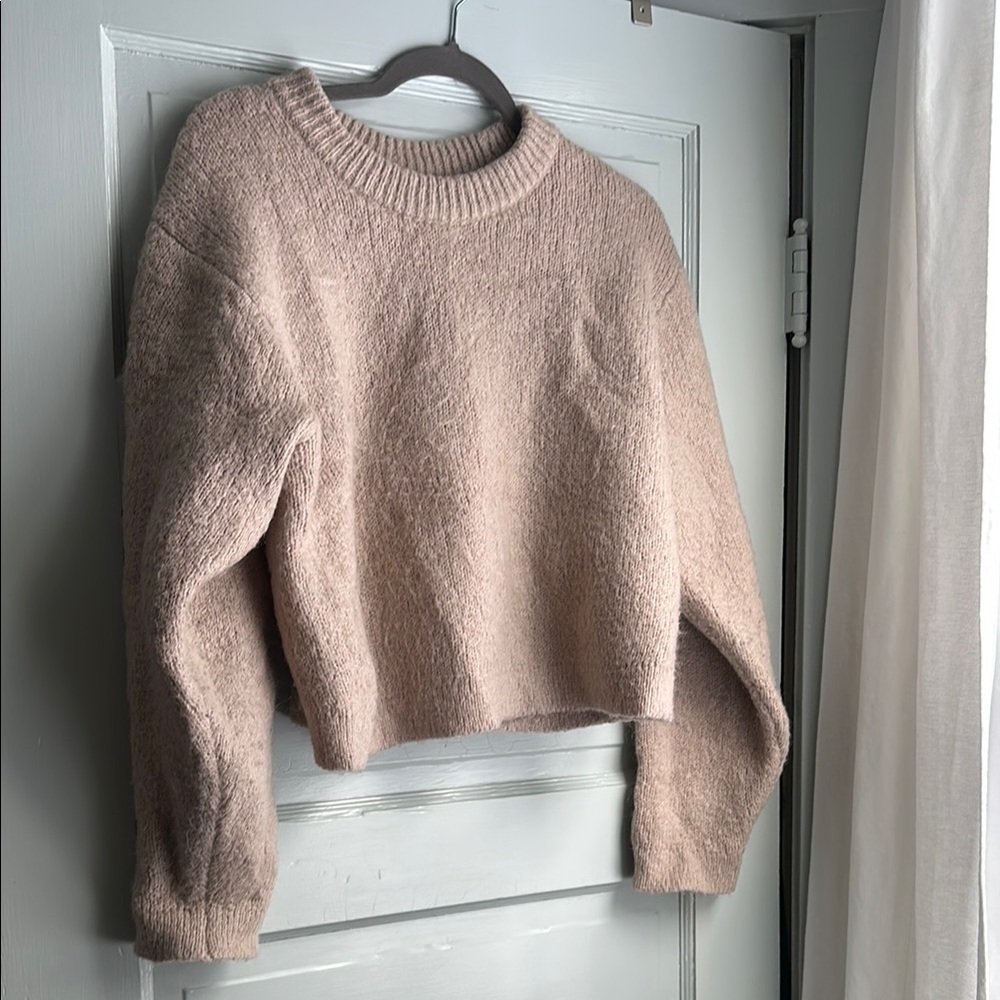 & Other Stories cropped sweater